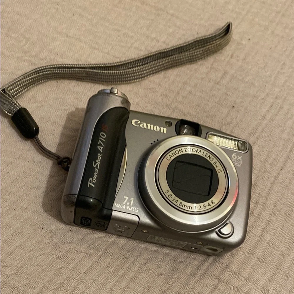 Canon PowerShot A710 IS Digital Camera - Silver